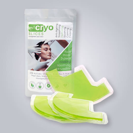 CRYO-Slices Face Mask 3PCE (Re-usable 10x) image 2